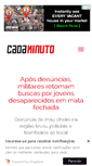 Mobile Screenshot of cadaminuto.com.br
